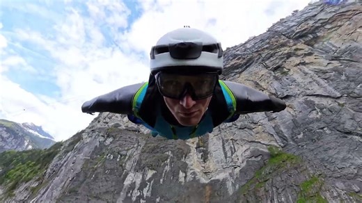 Via Ferrata Switzerland Wingsuit Base Jump