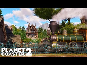 We May Have Saved The Train Line | Planet Coaster 2