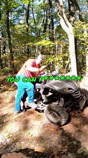 Upset Redneck gave me his quad! #kawasaki #funny #redneck #hilarious #scary #free #atv #quad #stupidfastjohn #pos | Stupid Fast John