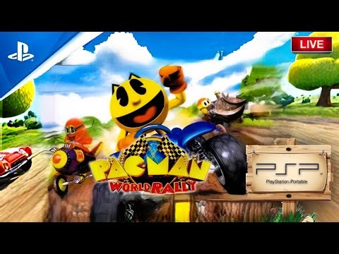 Pac-Man World Rally 🤡👻 || PSP || Gameplay Walkthrough || Bandai Namco Games || Live🔴
