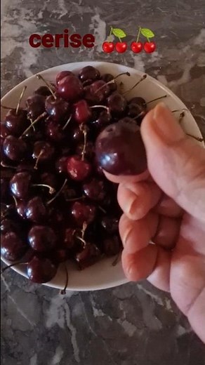 Beautiful red cherries! Their benefits in 42 seconds #shorts