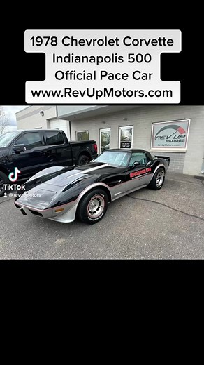 Official Pace Car from Rev Up Motors. Sold before advertising. #revupmotors #classiccars #carsfortiktok #vintagecarsdaily #reelsinstagram #gm #classiccarspotting #slowride #survivorcar #vintagecars #classiccarshow #MecumAuctions #barrettjackson #indypacecar #indianapolis500 #70scars #disco #chevy #chevrolet #corvette #c3corvette #chevy #chevyvette #bloomingtongold #ncrs | Rev Up Motors