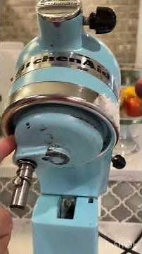 How to clean the Kitchen Aid Mixer