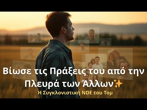 Βίωσε τις Πράξεις του από την Πλευρά των Άλλων ✨ – Η Συγκλονιστική NDE του Τομ | NDE Ελλάδα