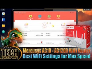 Mercusys AC10 AC1200 WiFi Router – Full Setup, Configuration & Speed Optimization Setup
