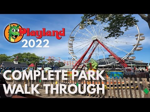 Rye Playland Park Complete Park Walk Through | NY Amusement Park 2022