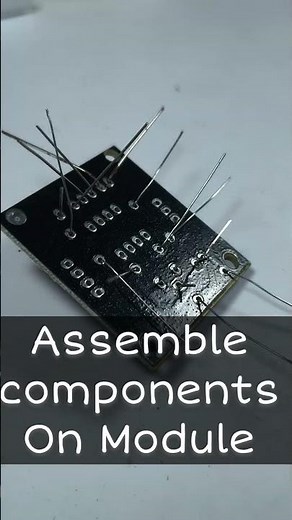 DIY ultrasonic module assembly guide #soldering #tutorial #stem