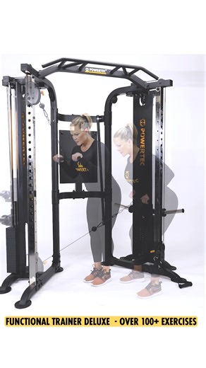 Tight on space but want the freedom to train your entire body at home? The Powertec Functional Trainer Deluxe is your all-in-one solution — over 100 exercises, compact ergonomic design, and the quality Powertec has delivered since 1997. Built for serious strength. Designed for home. #Powertec #PowertecFitness #HomeGym #FunctionalTrainer #HomeWorkout #StrengthTraining #GarageGym #FitnessAtHome #GymSetup #CompactGym #FullBodyWorkout #HomeFitness #WorkoutEquipment #HomeGymEssentials #FitnessMotivat