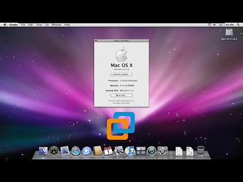 Tutorial : How To install Mac OS X 10.5 Leopard in VMware 16