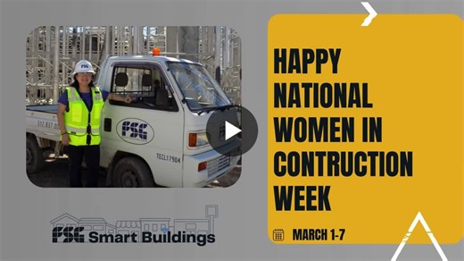 #womeninconstruction #nationalwomeninconstructionweek #leadership #smartbuildings #fsg | FSG Smart Buildings