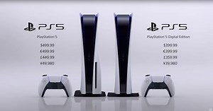 La PlayStation 5 de Sony en précommande à partir de 399,99 € pour une sortie le 19 novembre