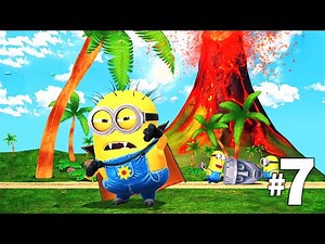Despicable Me Minion Rush (2022) PC - Vampire minion Visits at The Volcano | LEVEL 106 - 110 Part 7