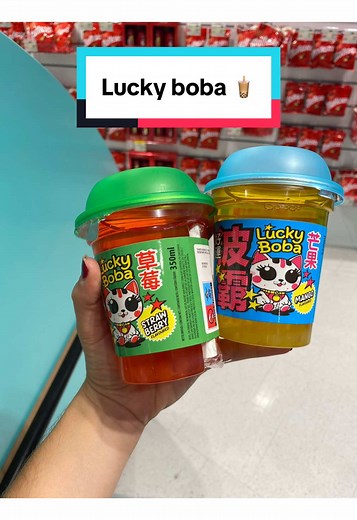 ¿Has probado ya estos deliciosos tés de burbujas con sabor a Mango y Frambuesa? Prepárate para convertirte en un verdadero amante del Lucky Boba 🧋