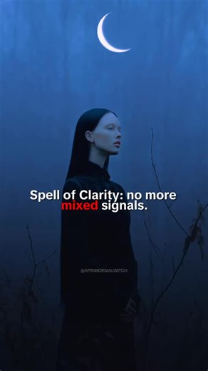 A Primordial Witch on Instagram: "🔮 SPELL OF CLARITY: NO MORE MIXED SIGNALS ✨ You’ll need: – 1 blue candle (communication/truth) – 1 white candle (clarity/understanding) – A piece of paper and pen 📝 Write the person’s name + “What is unclear is revealed. I see the truth without confusion.” 🕯 Light the blue candle (left), then the white (right). Say: “Words align. Energy speaks the truth. All confusion disappears.” 🌫 Visualize the fog lifting from your mind. 🕯 Blow out the candles. 🛏 Keep t