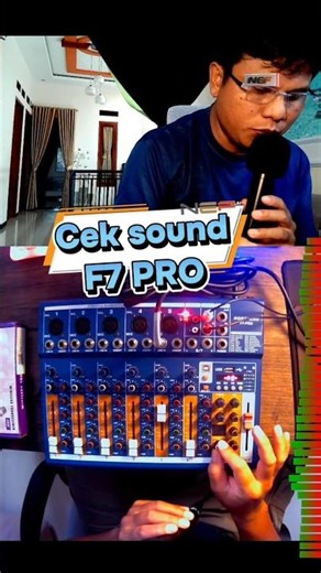 Audio Mixer Morefand F7 Pro with DSP 99 Effects