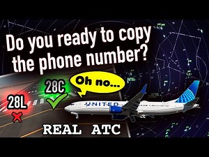 UNITED Boeing 737 MAX Landed on WRONG RUNWAY. Pilot deviation. REAL ATC