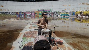 This natural delay and reverb is insane! Drummer Chris O'Brian in the empty water tower and unofficial celebrated graffiti gallery of Rochester, NY. Download the WAV file: https://giantpandadub.bandcamp.com/track/water-tower-dub-wav Video by Mike Martinez | Giant Panda Guerilla Dub Squad