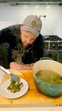 Making broccoli rabe