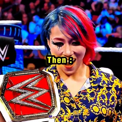 Asuka & Rhea Ripley 😍🤯 Exchange His Title 💜🤍 Edit #wwe #rhea #asuka #shortvideo #edit