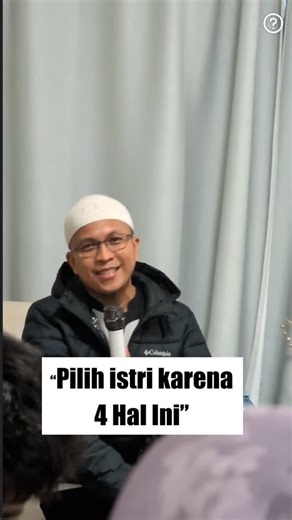 Dinar Pspt on Instagram‎: "Rasulullah ﷺ mengajarkan, wanita dinikahi karena empat hal: hartanya, keturunannya, kecantikannya, dan agamanya. Semua itu manusiawi. Islam tidak menutupnya. Namun Rasulullah ﷺ berpesan dengan penuh kasih: “Pilihlah karena agamanya, niscaya engkau akan beruntung.” Karena harta bisa berkurang, rupa bisa berubah, dan dunia tak selalu menetap. Tapi agama… ia menenangkan hati, menjaga cinta, dan menuntun rumah tangga menuju ridha Allah. #masjidedmontonkanada #renovasi #mas