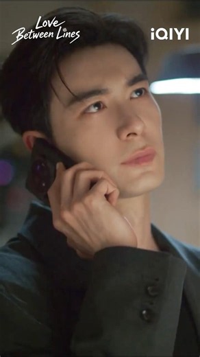 His jealousy couldn't be more obvious 🤣💘 #iQIYI #drama #lovebetweenlines #轧戏