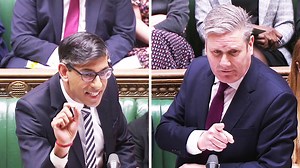 Labour leader Sir Keir Starmer presses Prime Minister Rishi Sunak on tax rises, non-dom status and wages falling by £1,600 in PMQs.