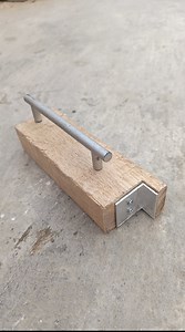 By using this tool the wood drill holes become very straight #woodworking #façavocêmesmo #carpenter #trickwood #tips #trick #diy #wood #handmade #tutorial #wooddrill #usaus | The Master Craftsman