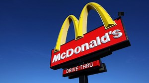Kyle Sandilands trying out the weirdest McDonald's food combination