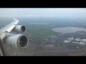 KLM 747-400 - Powerful Evening Takeoff from Amsterdam