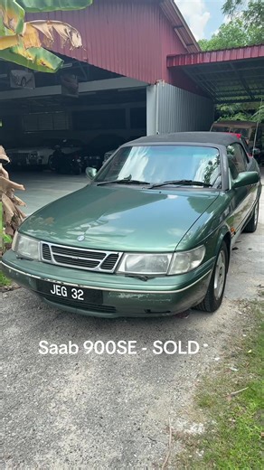 The Saab 900SE 2.5 V6 Heads to its new home