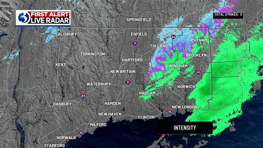 Slick roads this morning, we has some snow overnight. At least it's better in terms of temperatures. Talking about Winter Storm Benjamin! | WFSB - Channel 3 Eyewitness News