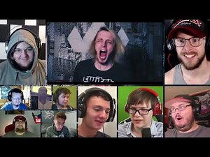 Left Behind (FNAF Remix/Cover) [feat. DAGames, 8-BitRyan, & Trickywi] | CG5 [REACTION MASH-UP]#1927