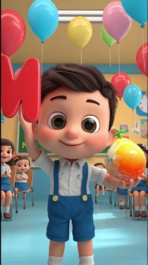 M for Mango | Alphabet Song for Children abcd song 🎼📈✅