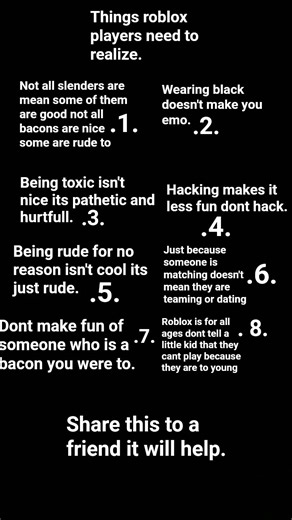 things roblox players need to know...