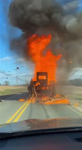 Wooden Tractor Explodes
