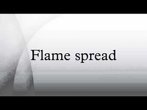 Flame spread