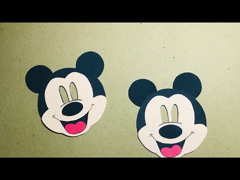 DIY Mickey Mouse Mask | Birthday Party Mask Making Ideas I Foam Sheet Craft at Home