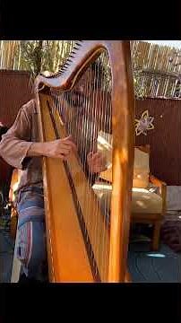 🪉 Finding Light in the Tension – Free Therapeutic Harp Workshop with Simcha 🎶Sign up link below👇