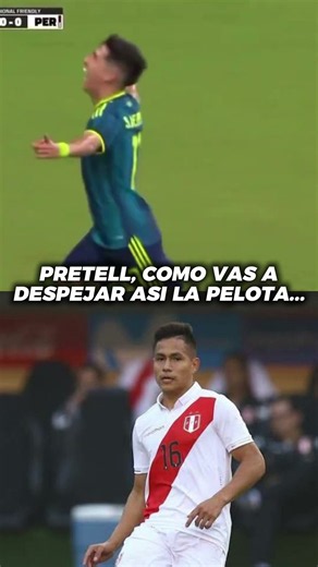 EL ERROR DE PRETELL PARA EL GOL DE COLOMBIA #peru #seleccionperuana #futbolperuano #viral #colombia