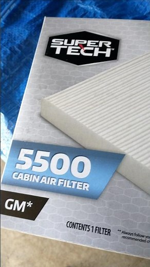 🙂 GM Cabin Air Filter 👍 #Shorts