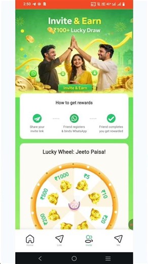 EarnHeap New WhatsApp Earning Application Real Or Fake RupeeRunner Website Withdraw Proof Today