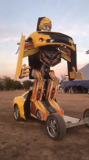 Bumblebee Transformer Car: Camaro Transformation