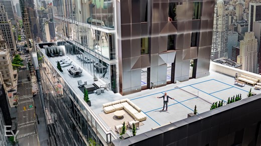 Inside a $28M Midtown Baccarat duplex