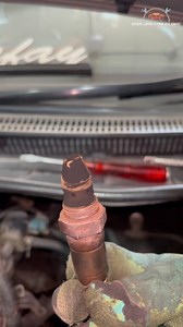 Oxygen sensor fully black and catalytic blocked #car#tip#catalytic-converter#diy | DJ Car Care