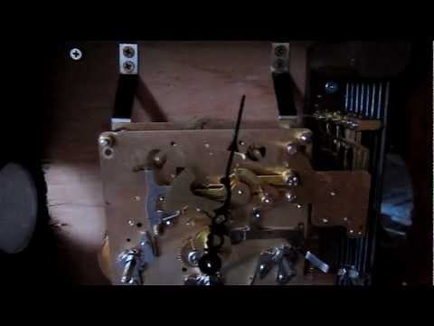 Hermle 1051-030 wall clock movement test (Plays Whittington, St. Michael and Westminster)