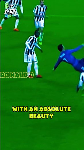 Ronaldo's Overhead Kick Goal | The Most Stunning in Champions League History | Kick Flicks FC | CR7