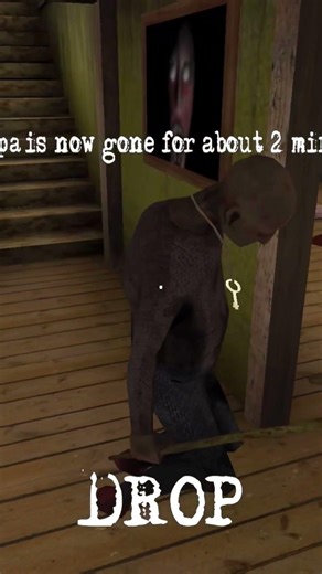 Secret gun key granny Chapter Two granny me vs grandpa murder views check karo 🎮