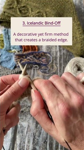 5 Bind Off Methods Every Knitter Should Learn