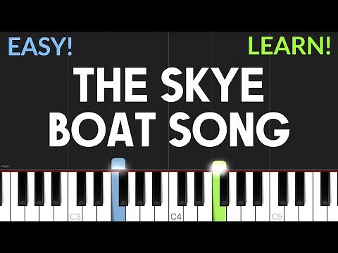 The Skye Boat Song - From "Outlander" | EASY Piano Tutorial