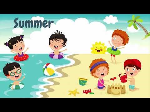 Seasons Song for Kids | Four Seasons of the year | Learn Seasons for Kids